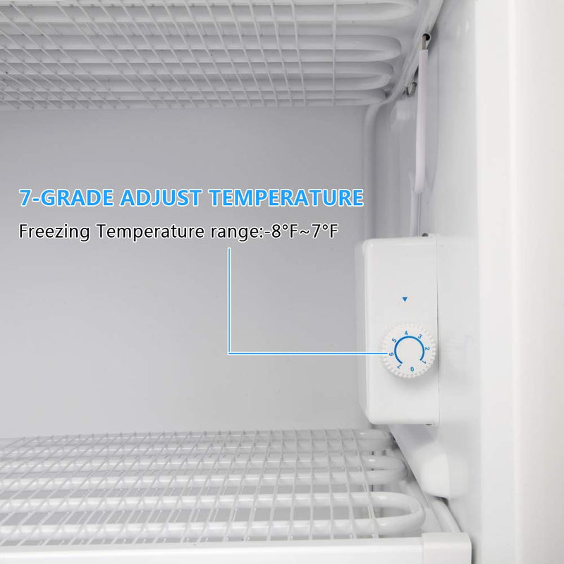 ROVSUN BD-88 3.0 Cu Ft Upright Freezer with Single Door