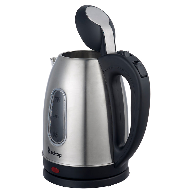 ROVSUN 110V 1500W 1.8L Stainless Steel Electric Kettle with Water Window